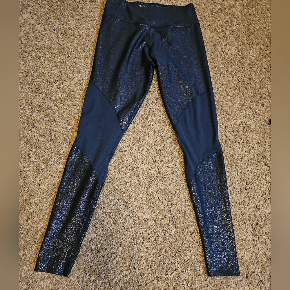 Nike Drifit Legging Sz Small Navy 4 For 30